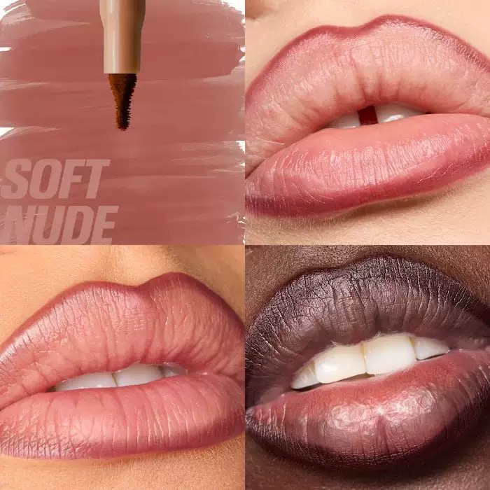 Huda Beauty Lip Contour Stain – Long Lasting Transfer-Proof Lip Liner Marker