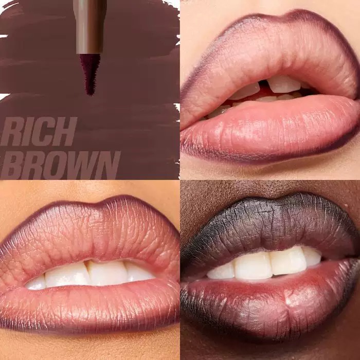 Huda Beauty Lip Contour Stain – Long Lasting Transfer-Proof Lip Liner Marker